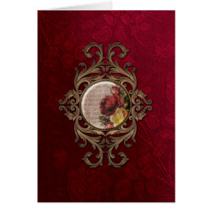 Floral fleuri vintage