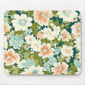 Floral Flow Mouse Pad