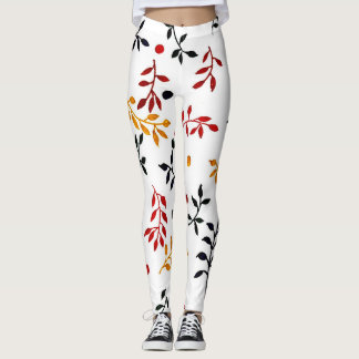 Floral Flow: Patterned Leggings