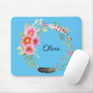 Floral Flowers  Mouse Pad! Pad