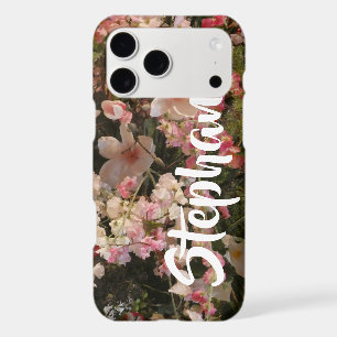 Floral Flowers Personalized iPhone XS Max