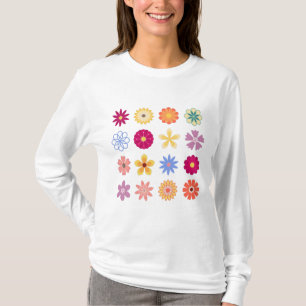 Floral Flowers, Vintage Flowers, Garden Floral T-Shirt