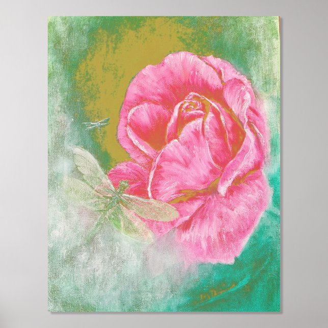 Floral Foil Print (Front)