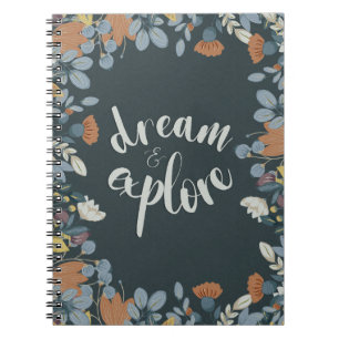 Floral Folk Art Notebook