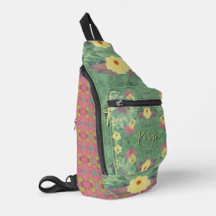 Floral Forest Floor Print Cut Sew Bag