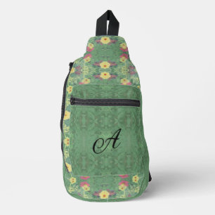 Floral Forest Floor Print Cut Sew Bag