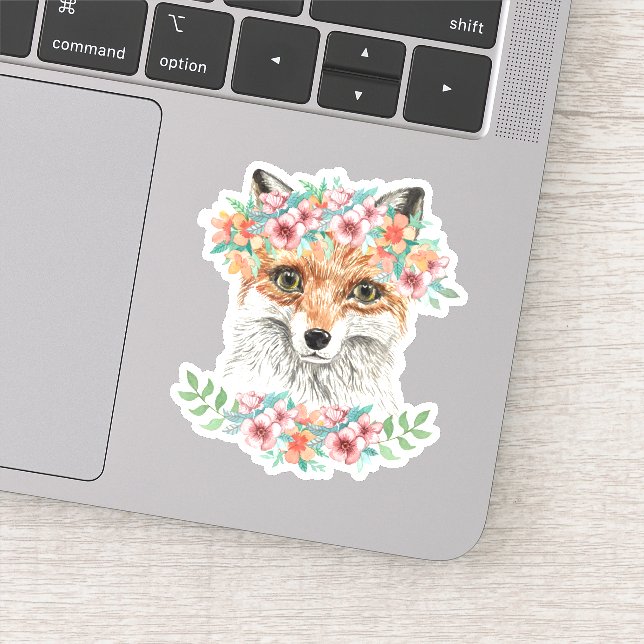 Floral Fox (Detail)