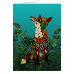 floral fox
