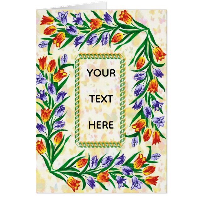 floral frame (Devant)