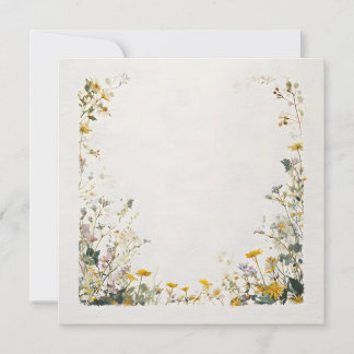 Floral Frame Design – Elegant Botanical Save The Date