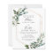 Floral Frame Wedding Invitation
