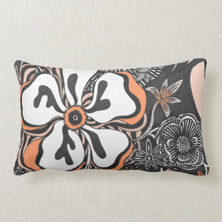Floral Frill | Customizable Colour | Throw Pillow