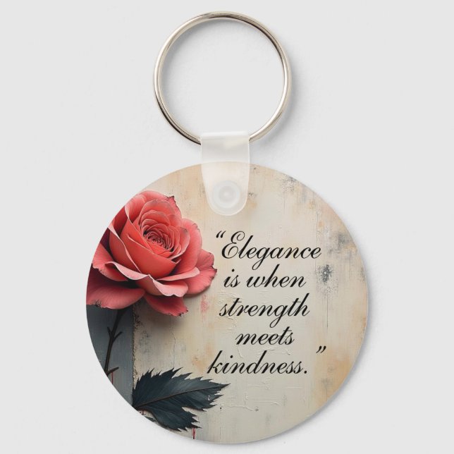 Floral Galore  Keychain (Front)