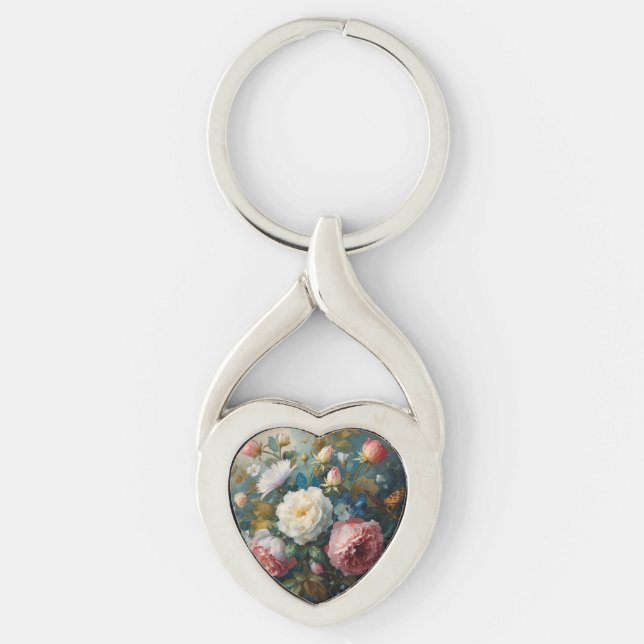 Floral Galore  Keychain (Front)