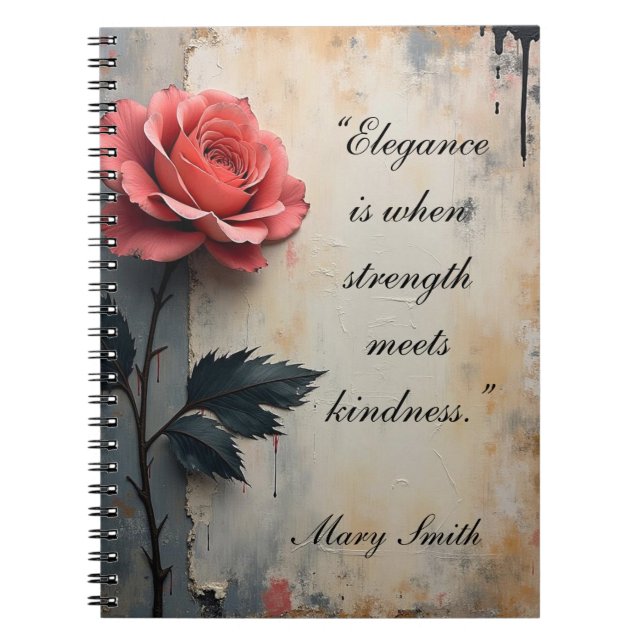 Floral Galore  Notebook (Front)