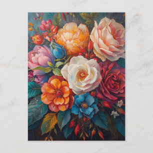 Floral Galore  Postcard