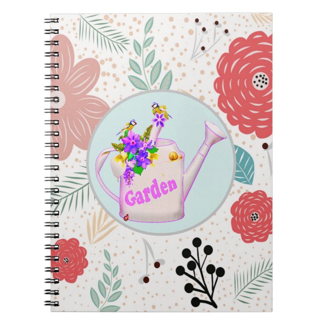  Floral Garden Journal (Front)