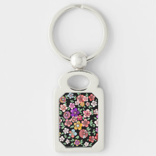 Floral Garden Keychain
