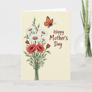 Floral Garden Message Card