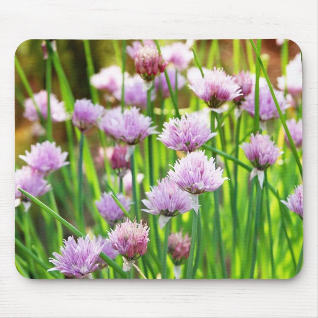 Floral Garden Mouse Pad (Front)