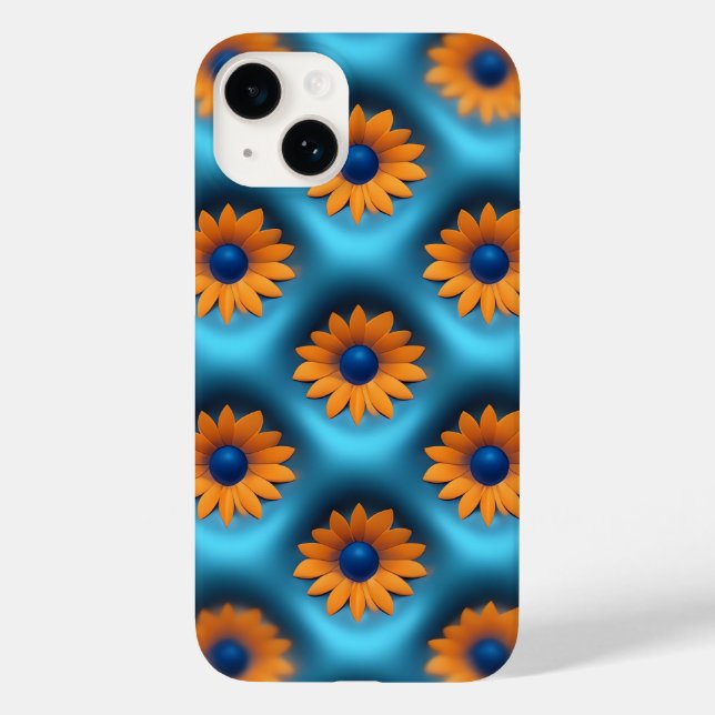 Floral Garden Phone Case – Elegant Flower Design  (Back)