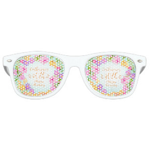 Floral Garden  Retro Sunglasses