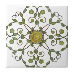 Floral Garden Tile