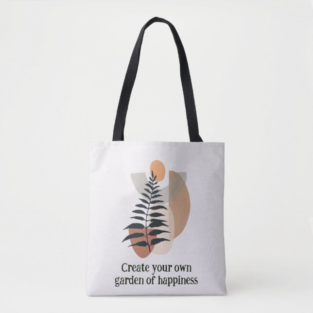 Floral Garden Tote Bag - Blossoming Beauty (Front)