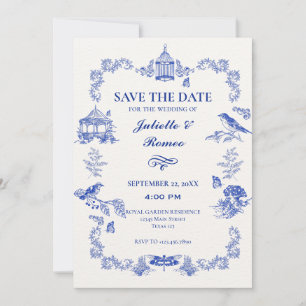 Floral Garden with animals Invitation