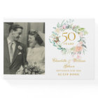 Floral Garland 50th Wedding Anniversary Photo