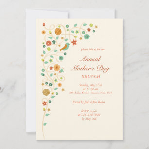 Floral Garland Invitation
