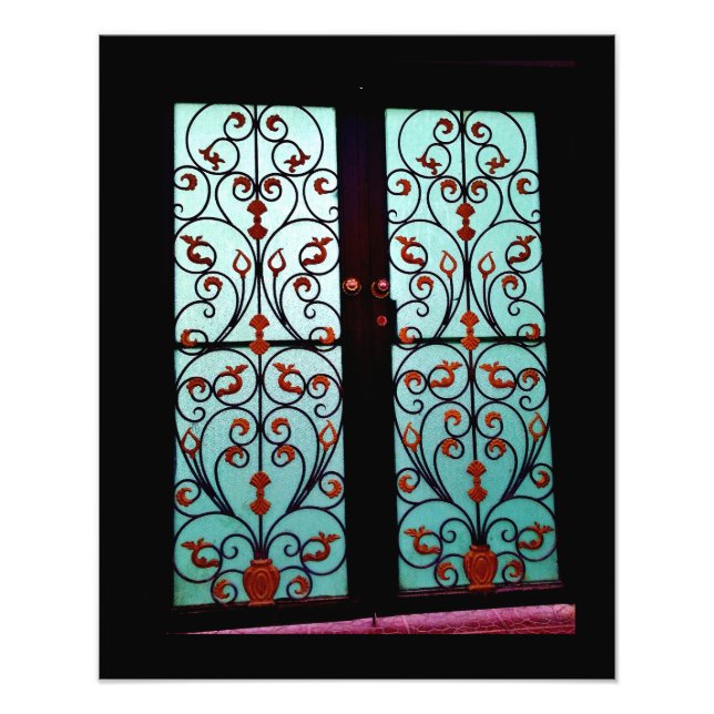 Floral Gate Photo Print (Front)