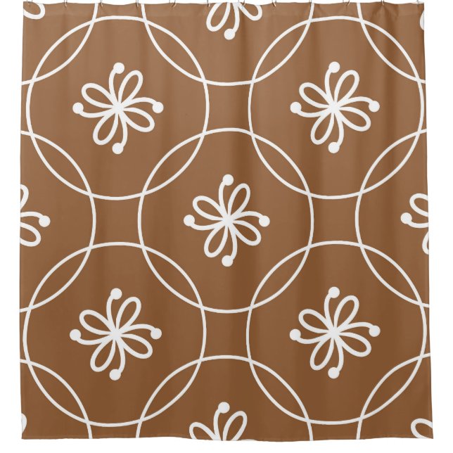 Floral geometric: vintage art pattern. (Front)