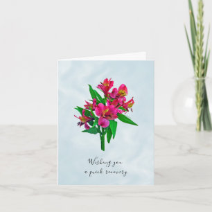 Floral Get Well Greeting Card