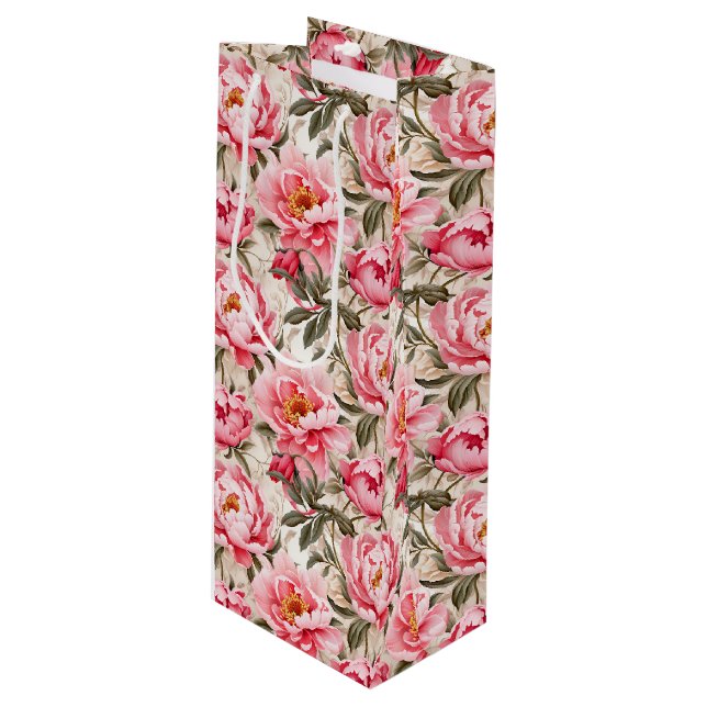 Floral Gift Bag (Front Angled)