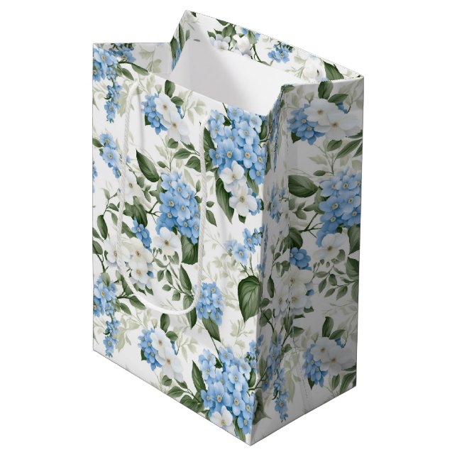 Floral Gift Bag (Front Angled)
