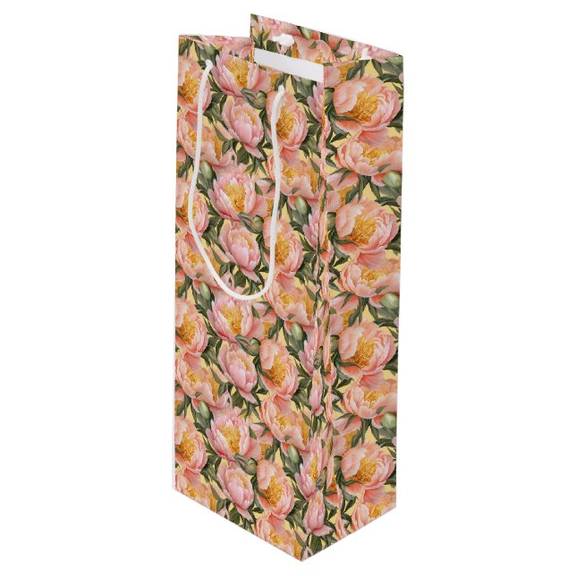 Floral Gift Bag (Front Angled)