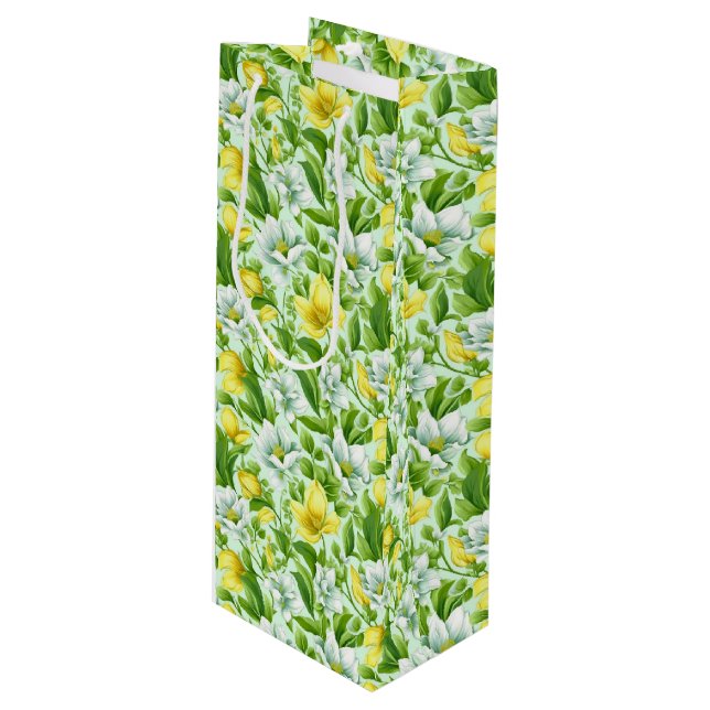 Floral Gift Bag (Front Angled)