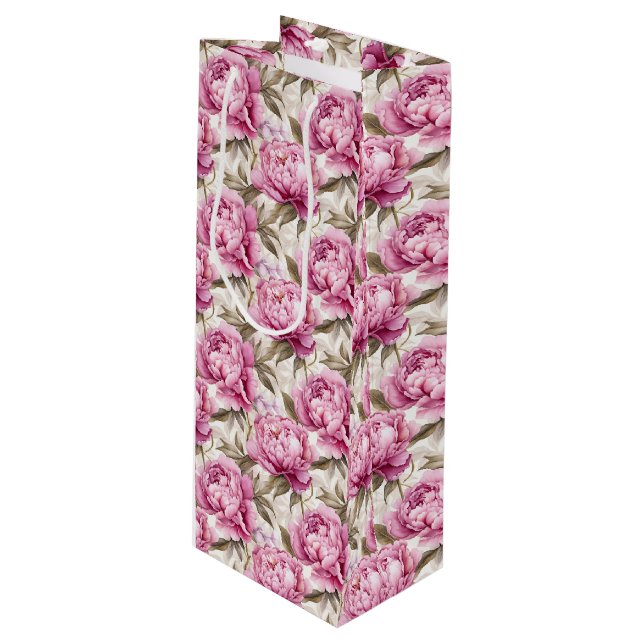 Floral Gift Bag (Front Angled)