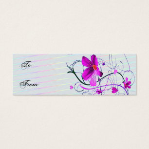 Floral Gift Tag