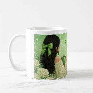Floral Girl Coffee Mug | Green Healing Era Gift