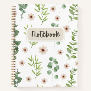 Floral Girly NoteBook