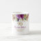 Floral Glitter Sparkling Amethyst 90th Birthday