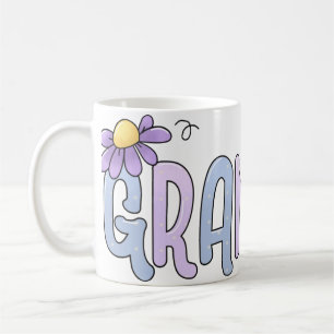 Floral Grandma Coffee Mug