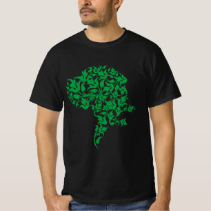 Floral Great Dane T-Shirt