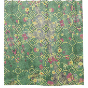 Floral Green Tile