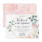 Floral Greenery Virtual Baby Shower Invitation