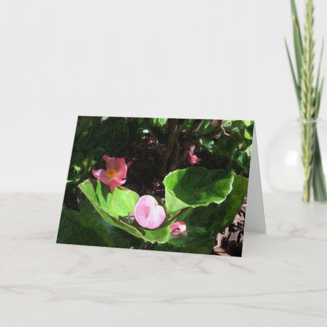 Floral Greeting Card (Front)