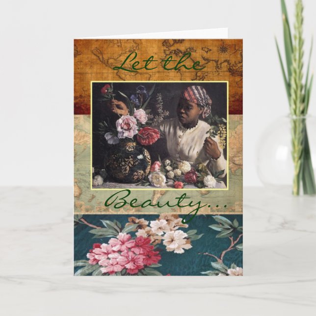 Floral Greeting Card (Front)