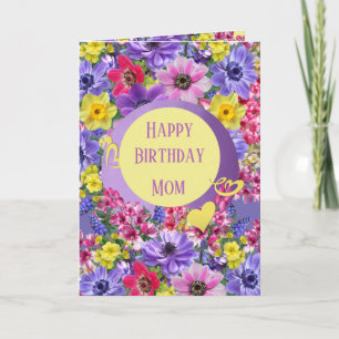 Floral Greeting Card Personalize